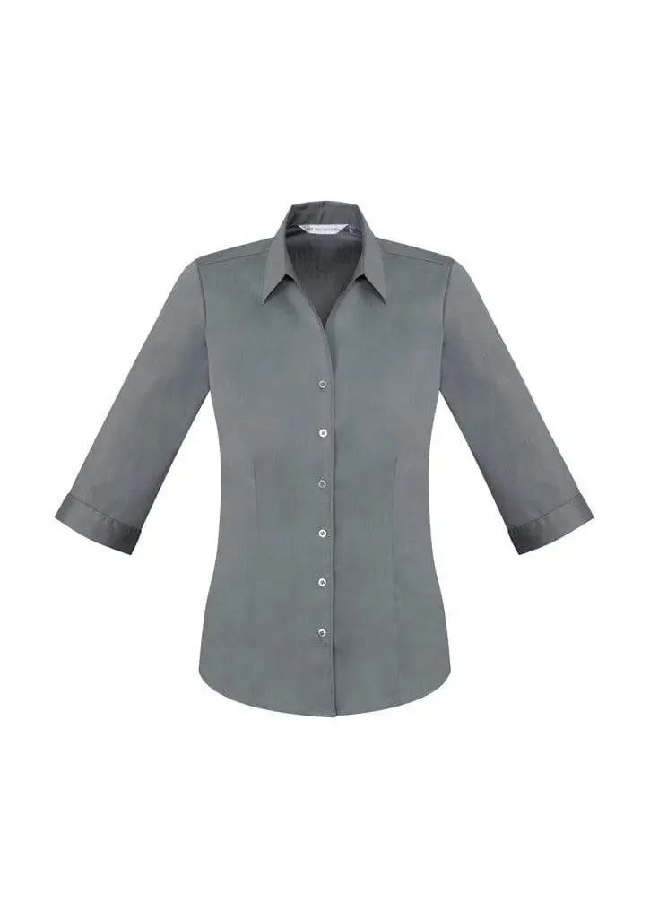 Biz Collection Women’s Monaco 3/4 Sleeve Shirt S770lt, alternate view 3